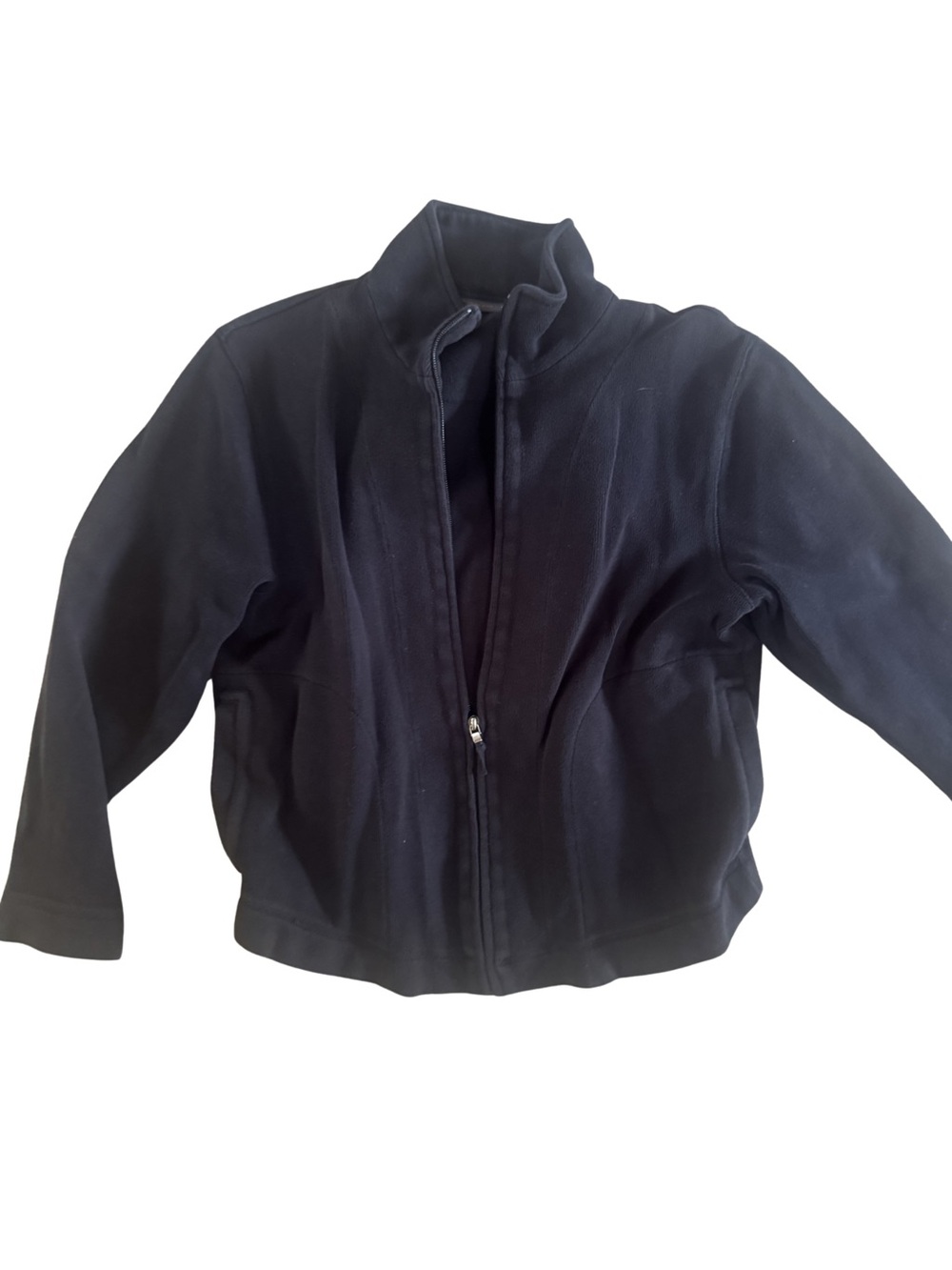 Black Women’s Zip-Up Jacket